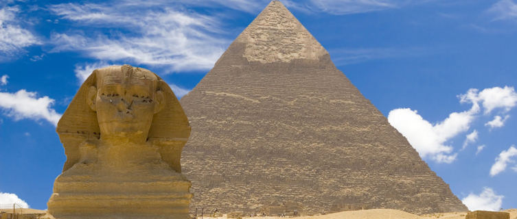 Great Sphinx and Pyramid of Giza