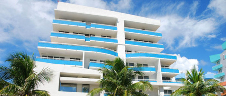 Art deco hotel in Miami