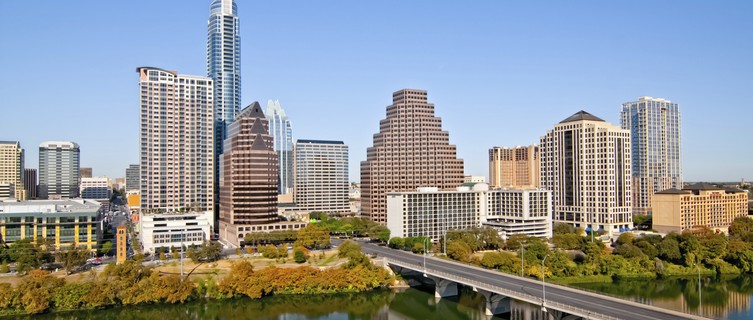 Skyline of downtown Austin