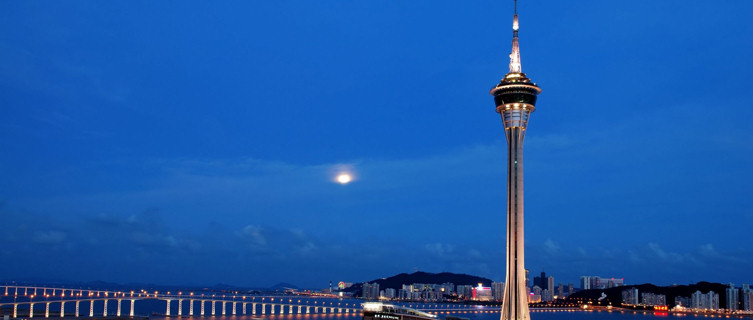 Macau Tower Convention and Sai Van bridge