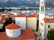 Rooftop view of Budva