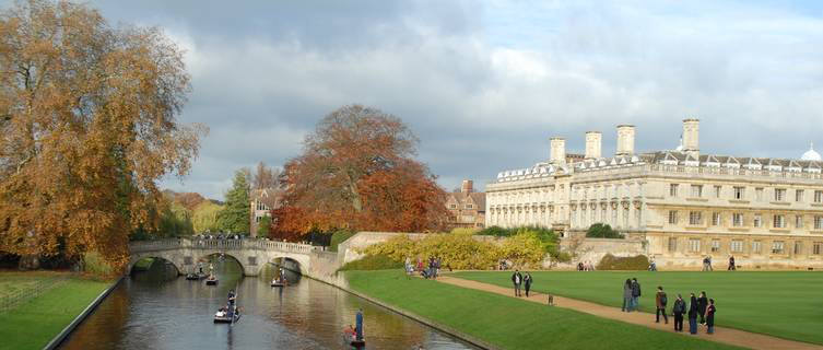 Punting on the River Cam, Cambridge