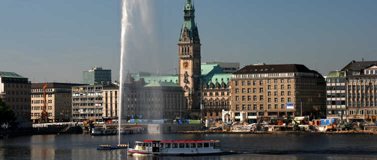 Binnenalster zum Rathaus, Hamburg