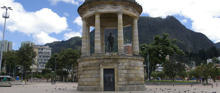 Statue of Simon Bolivar, Bogota