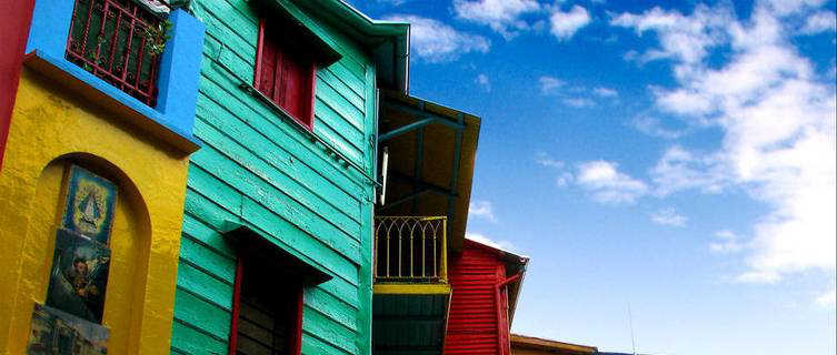 Calle Caminito in La Boca, Buenos Aires