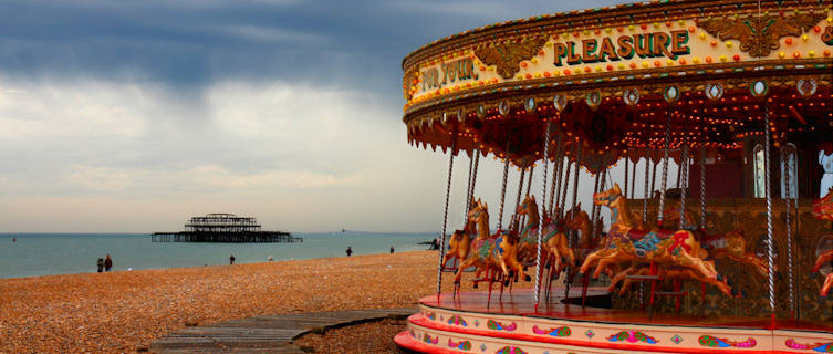 Traditional carousel, Brighton