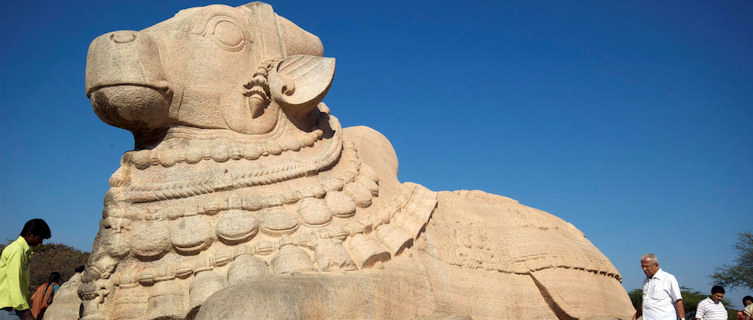 Nandi Bull Temple at Lepakshi, Bengaluru