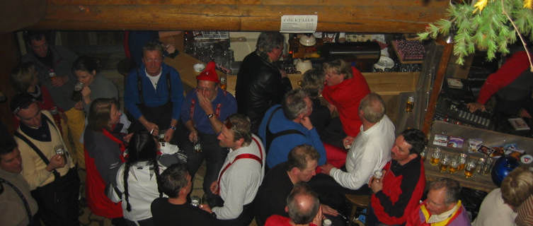 Aprés-ski festivities, Ischgl