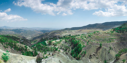 November is one of the best times to hike or bike Troodos Mountain trails