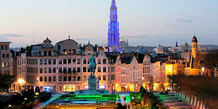 Brussels at night