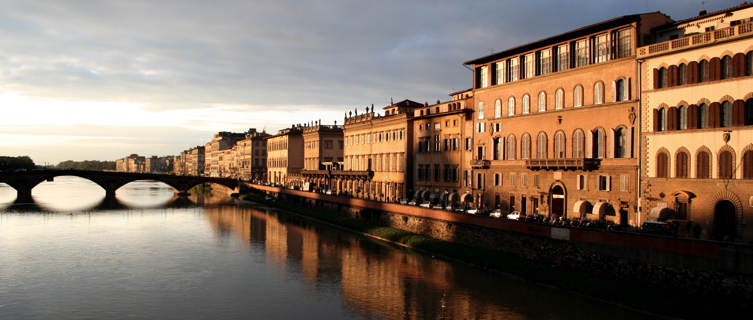 Florence at sunset