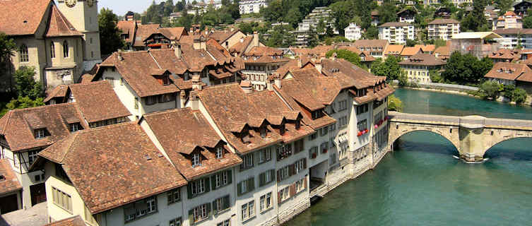  Bridge over the river Aare, Bern, Switzerland