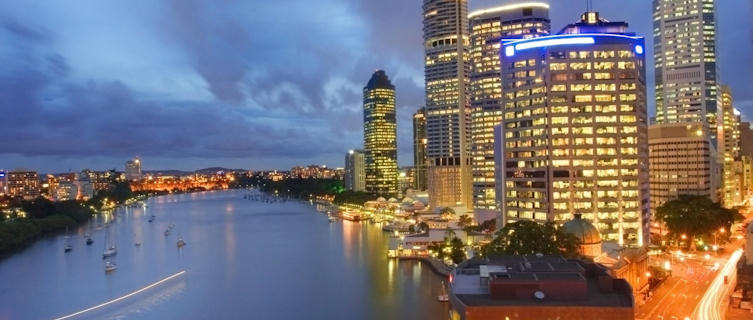 Brisbane by night