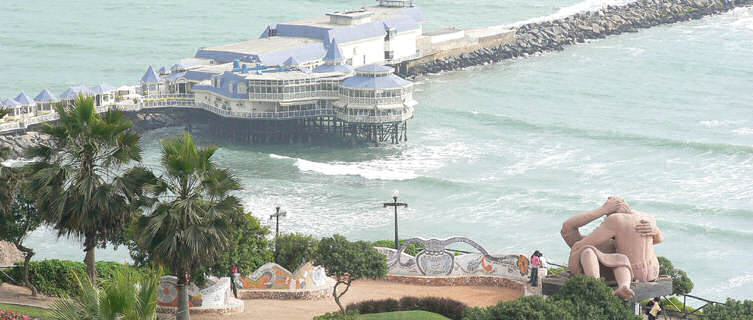 Parque del Amor and Rosa Nautica, Lima