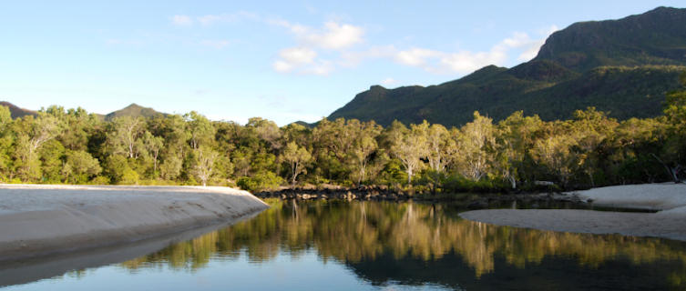 Lagoon at Little Ramsay Bay, Cairns