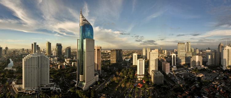 Jakarta city skyline