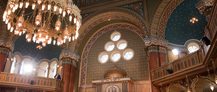 The Central Sophia Synagogue is the largest in Europe of its kind.