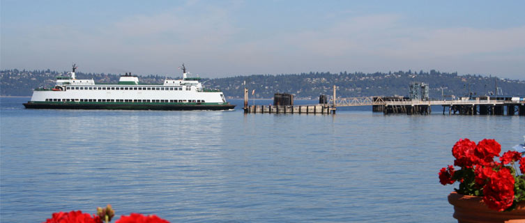 Docking Ferry, Vashon Island