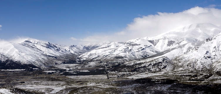 Catedral's snowy mountains