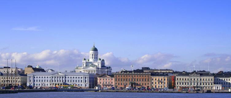 Helsinki from the sea