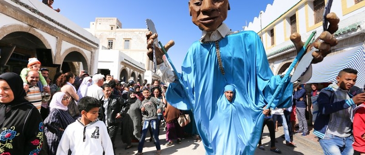 A colourful parade marks the start of the festival