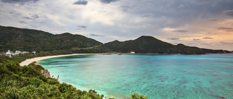 A limpid lagoon in Okinawa, Japan's forgotten paradise