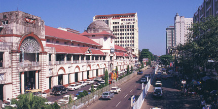 Bogyoke Aung San Market is a popular spot