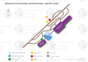 Bangkok Don Mueang International Airport map