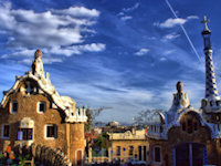 Barcelona's Olympic park is popular with tourists