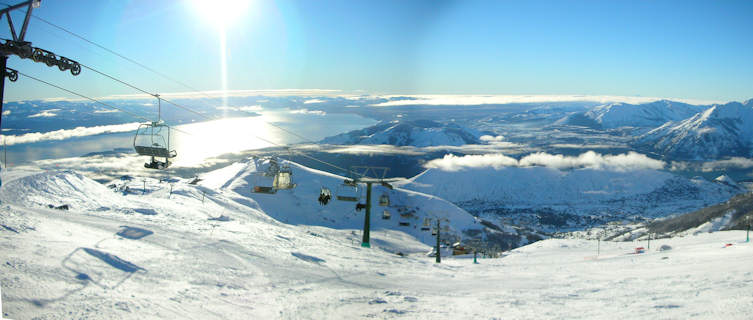 Expansive views from Catedral's slopes