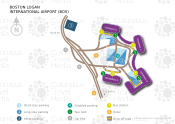 Boston Logan International Airport map