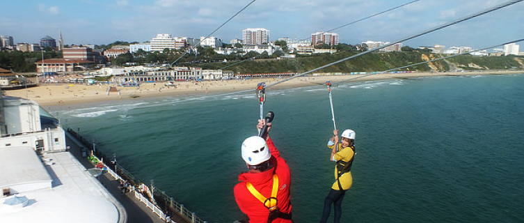 Bournemouth offers a novel way of getting to the beach
