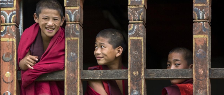 Boys in Bhutan