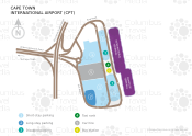 Cape Town International Airport map