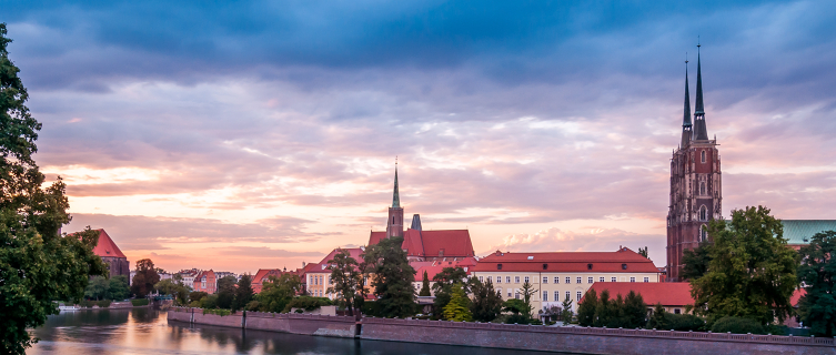 Cathedral Island is Wrocław's oldest area