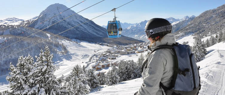 Montgenèvre's vast ski area