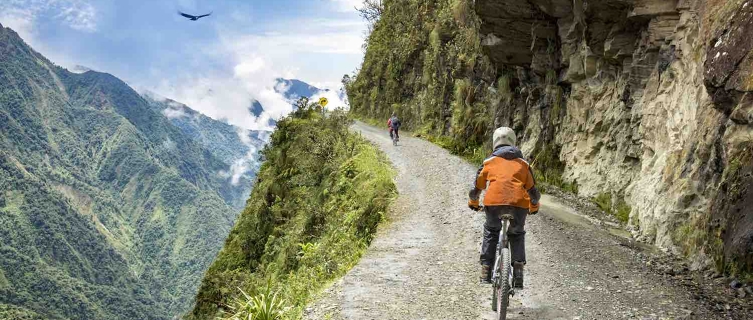 Death Road in Bolivia