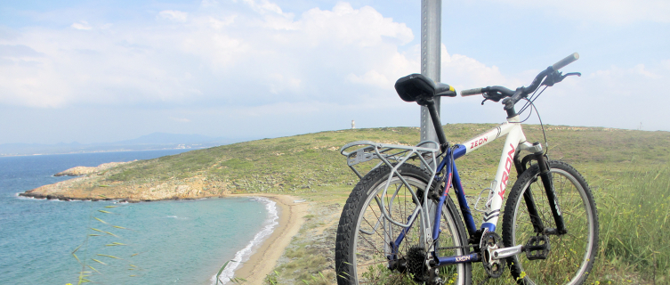 Deserted coves near Polente Lighthouse on Bozcaada