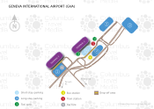 Geneva International Airport map