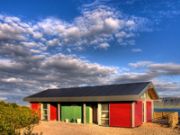 Villa guests can enjoy a stunning view over Whale fjord