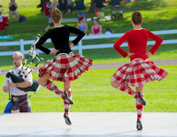 Dancers at the Highland Games