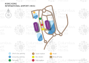 Hong Kong International Airport map