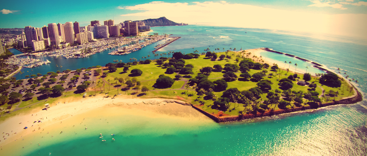 Honolulu’s Ala Moana Beach Park