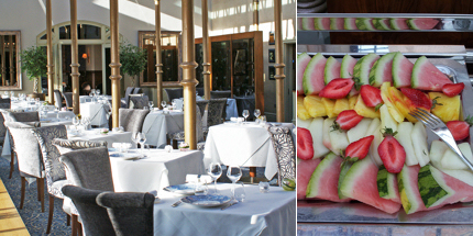 Enjoy delicious breakfasts in the Victorian Orangery