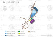 Isle of Man Airport map