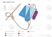 Jerez Airport map