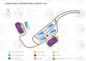 Osaka Kansai International Airport map