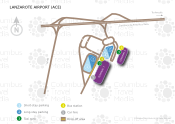 Lanzarote Airport map