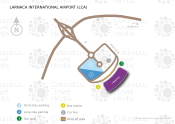 Larnaca International Airport map