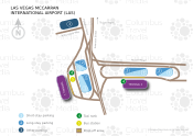 Las Vegas McCarran International Airport map